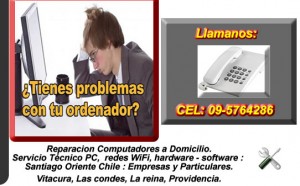 SERVICIO TECNICO COMPUTACION DOMICILIO CEL 09-5764286 - LAS  Anuncios de arte, joyas, cosas valiosas en Vitacura |  SERVICIO TECNICO COMPUTACION DOMICILIO CEL 09-5764286 - LAS CONDES, LA REIN, Computador Rapido y Sin Virus  CEL 09-5764286