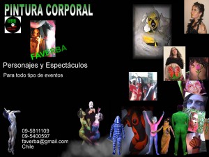 fabian Anuncios de arte, joyas, cosas valiosas en La Cisterna |  exposiciones de cuerpos pintados, personajes y espectaculos para toda ocasion