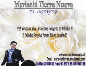 MARIACHI TIERRA NUEVA Anuncios de arte, joyas, cosas valiosas en Santiago |  Serenatas Mariachi Con Ofertas Insuperables .Red Fija:28930610, !!! Tu Fiesta Sera Inolvidable Junto A Nosotros !!!